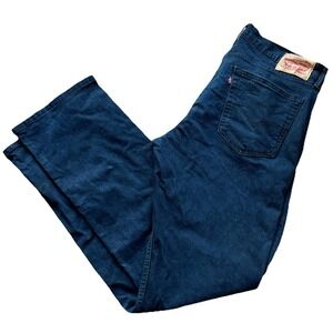 Levi's 559 Jeans Mens 36 x 36 Loose Straight Black Wash‎ Denim Cotton Stretch